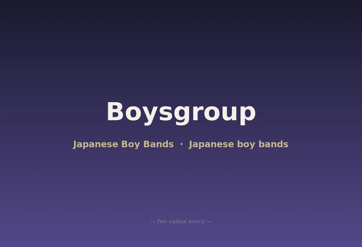 Boysgroup