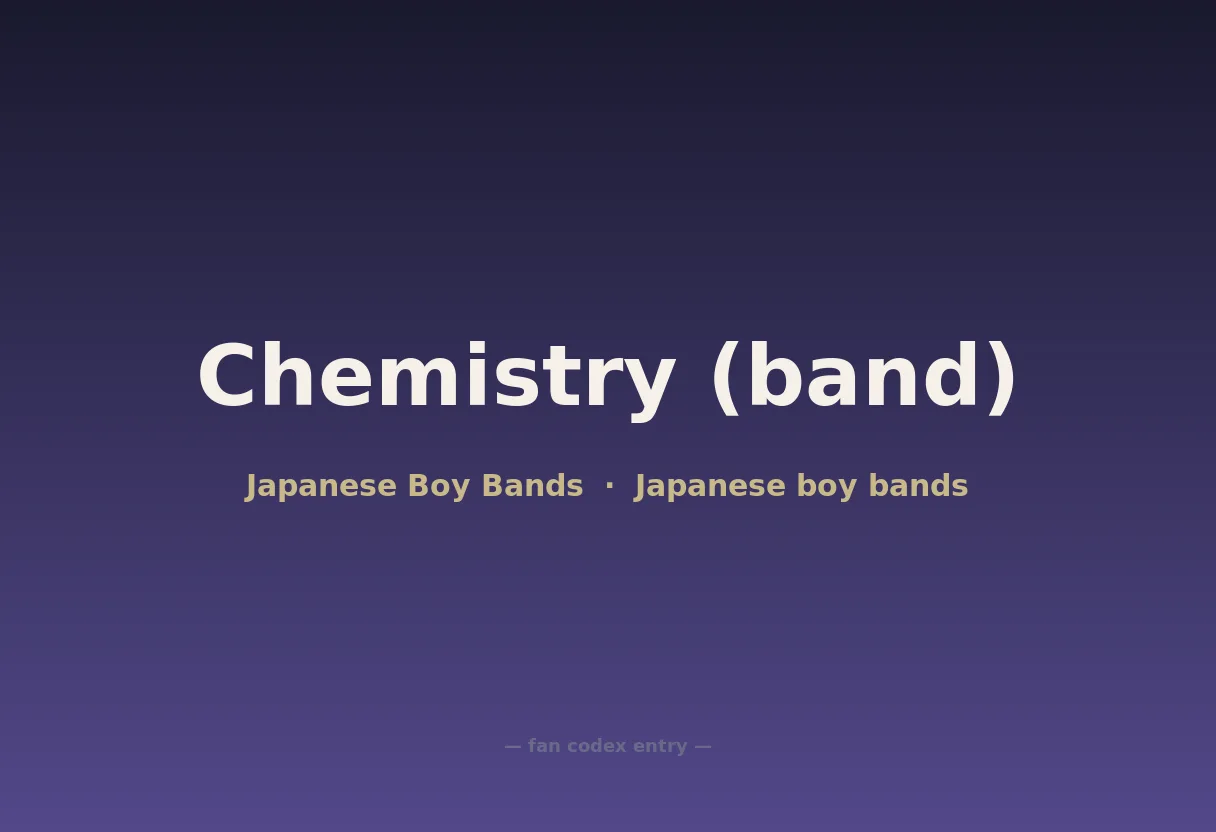 Chemistry (band)